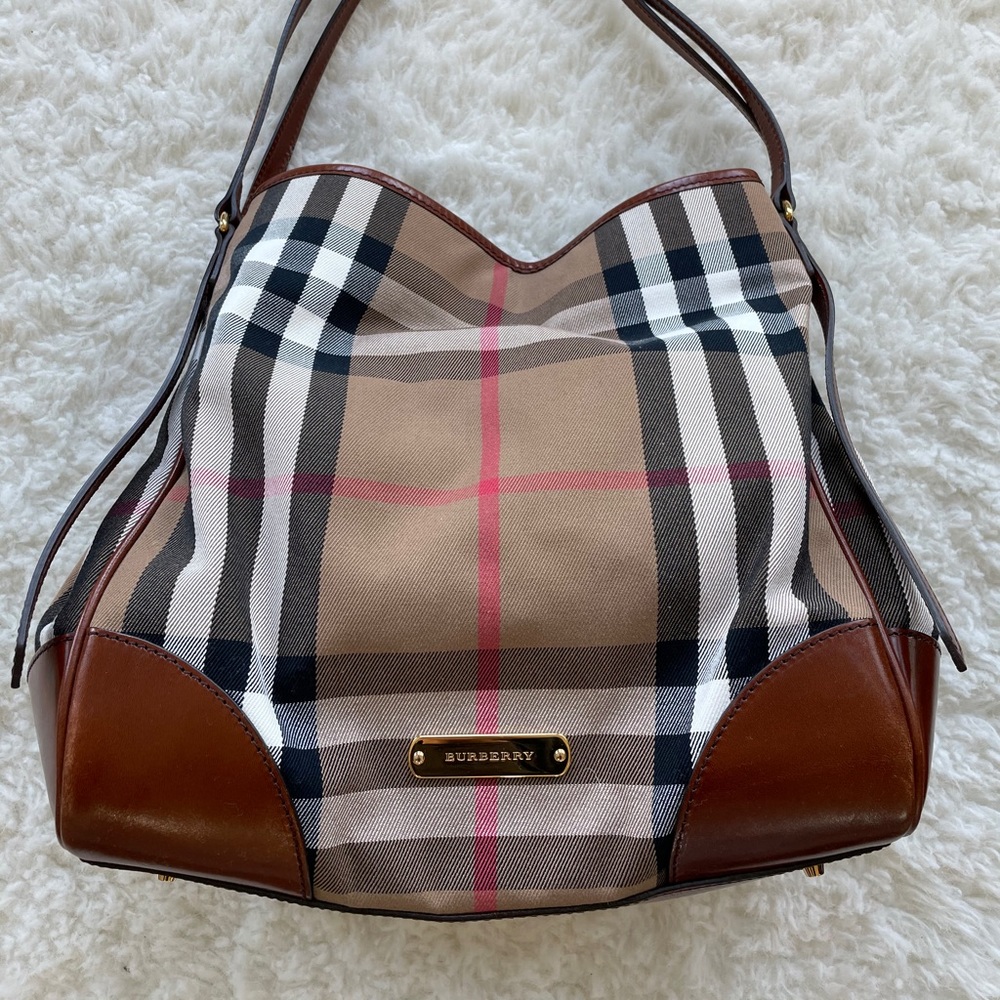 Burberry Canterbury Tote Bag - Plaid